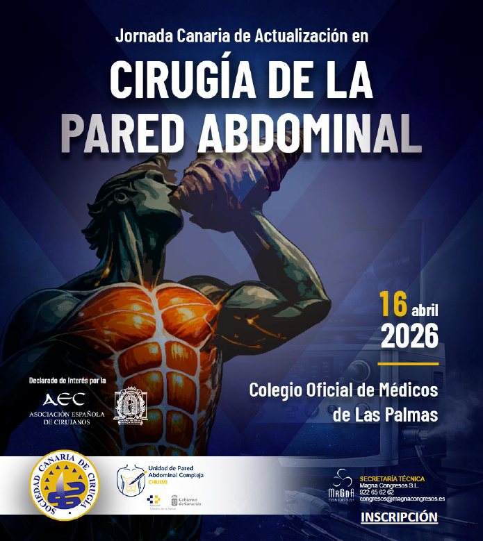 Jornada Canaria de Actualizaci&oacute;n en Cirug&iacute;a de la Pared Abdominal